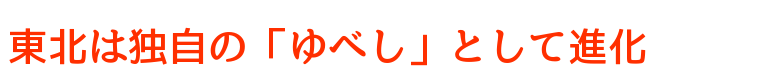 東北は独自の「ゆべし」として進化