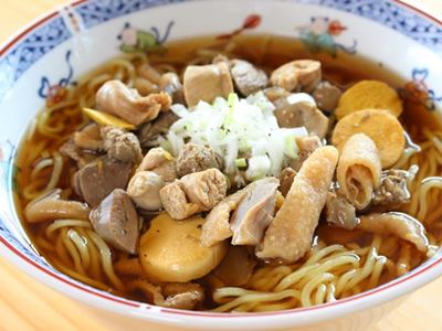 とりもつラーメン写真